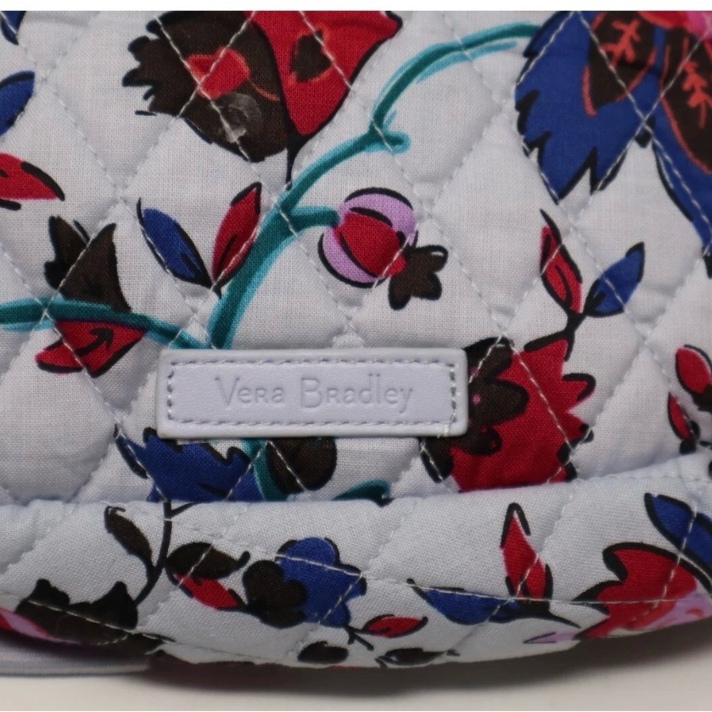 NWT Vera Bradley Multicolor Floral Crossbody Bag/Sling Backpack - Picture 11 of 16
